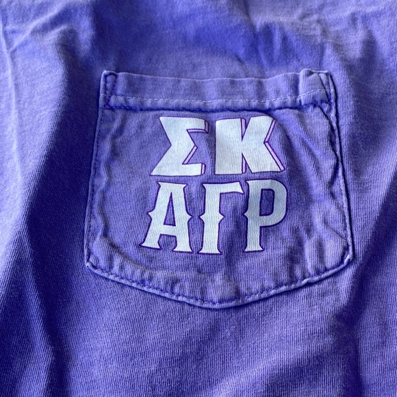 Comfort Colors tee-Sigma Kappa - Picture 3 of 3